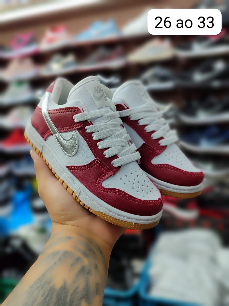 Dunk Infantil linha Premium (6 cores disponíveis)