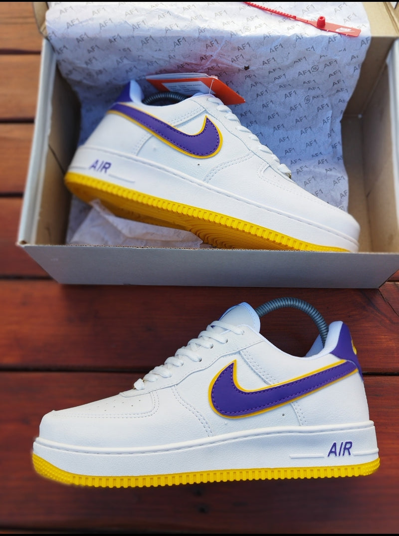 Nike Air Force Lakers (Exclusivo)