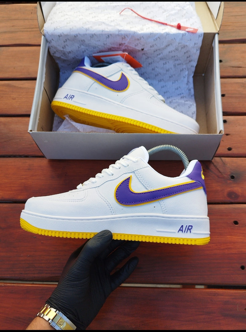 Nike Air Force Lakers (Exclusivo)