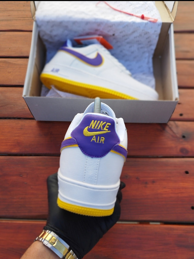 Nike Air Force Lakers (Exclusivo)